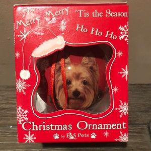 Yorkie dog ornament new
